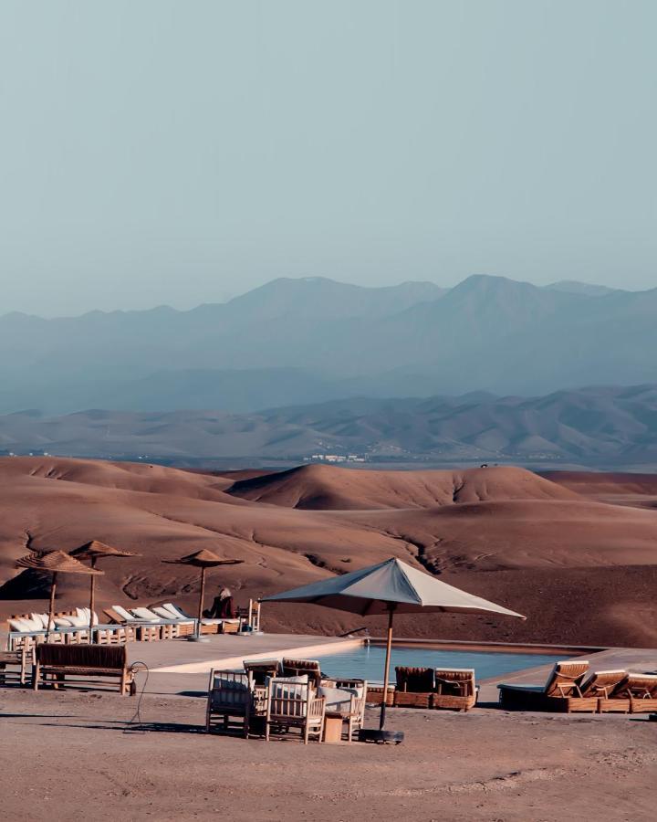 Alkamar Camp Agafay Hotell El Karia Exteriör bild