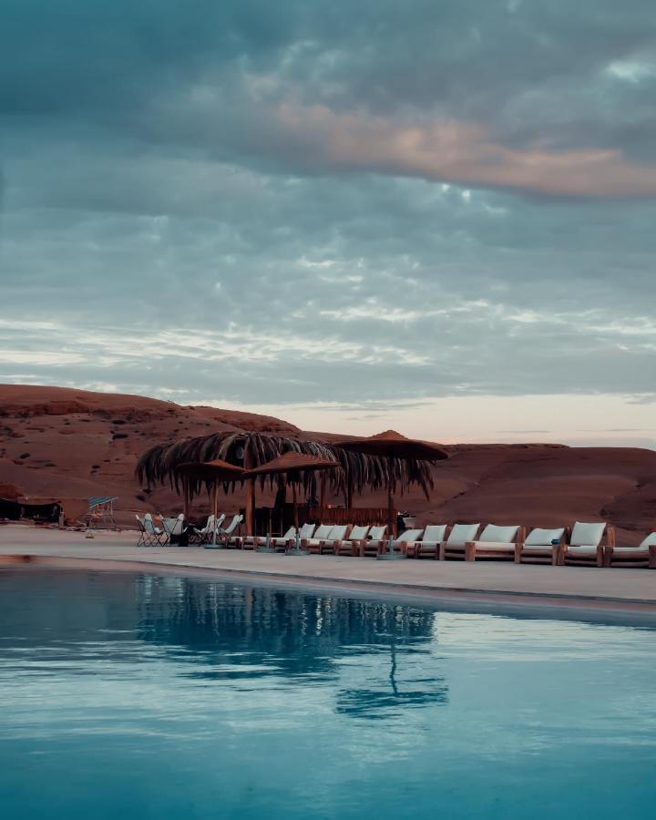 Alkamar Camp Agafay Hotell El Karia Exteriör bild