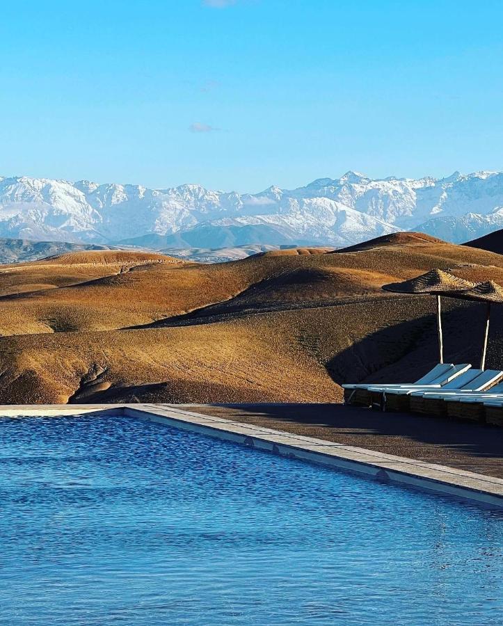Alkamar Camp Agafay Hotell El Karia Exteriör bild