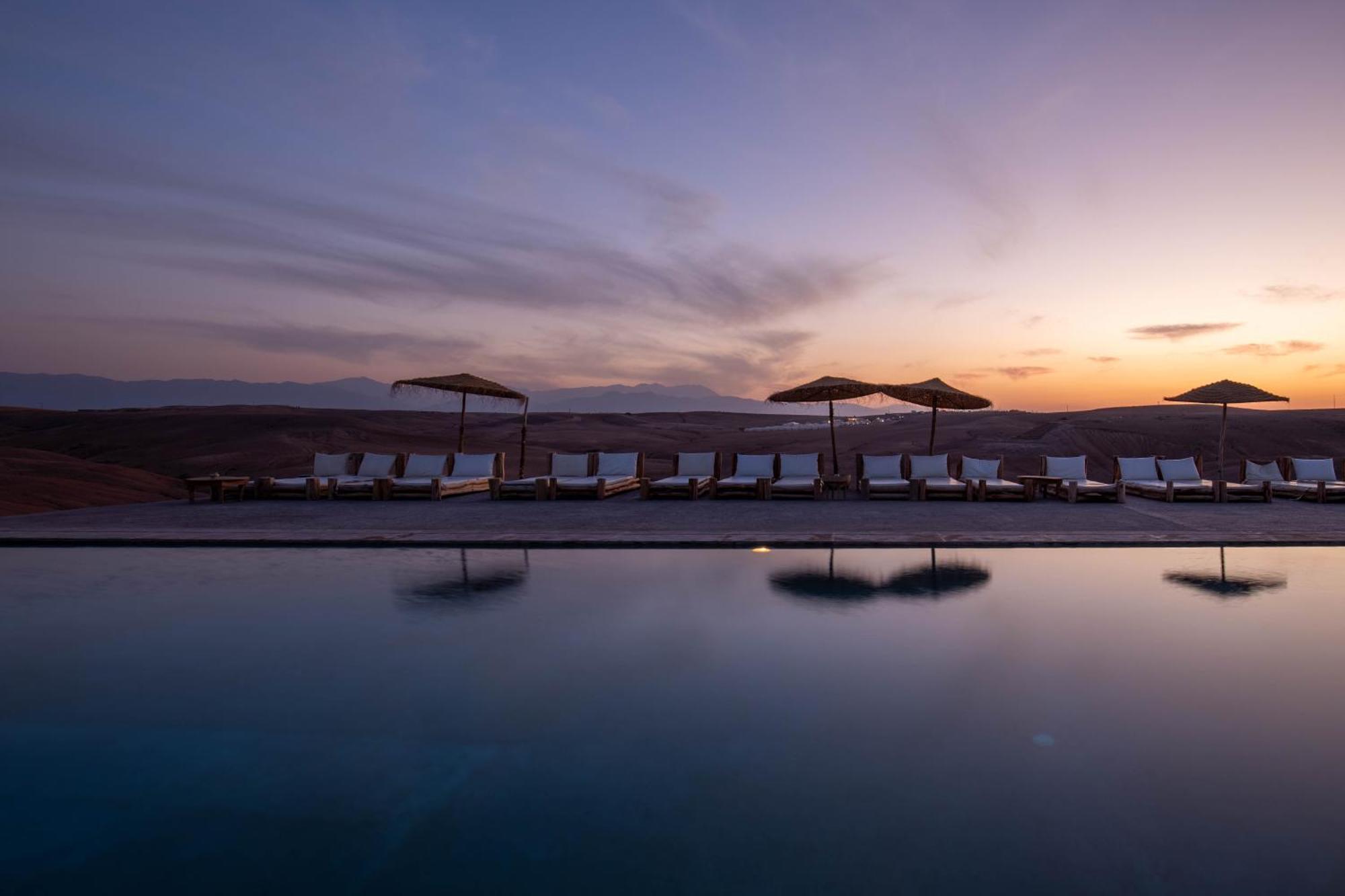 Alkamar Camp Agafay Hotell El Karia Exteriör bild