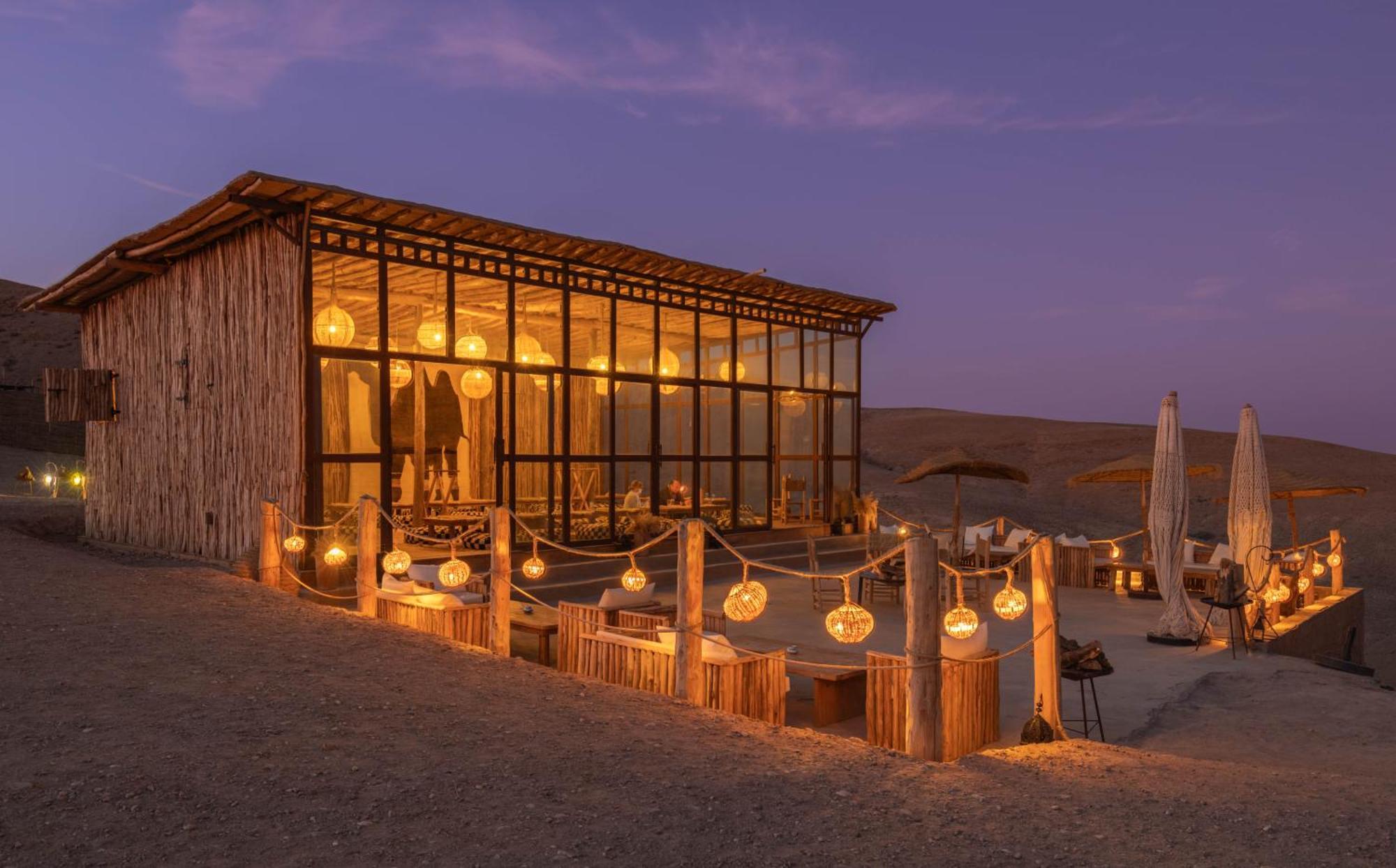 Alkamar Camp Agafay Hotell El Karia Exteriör bild