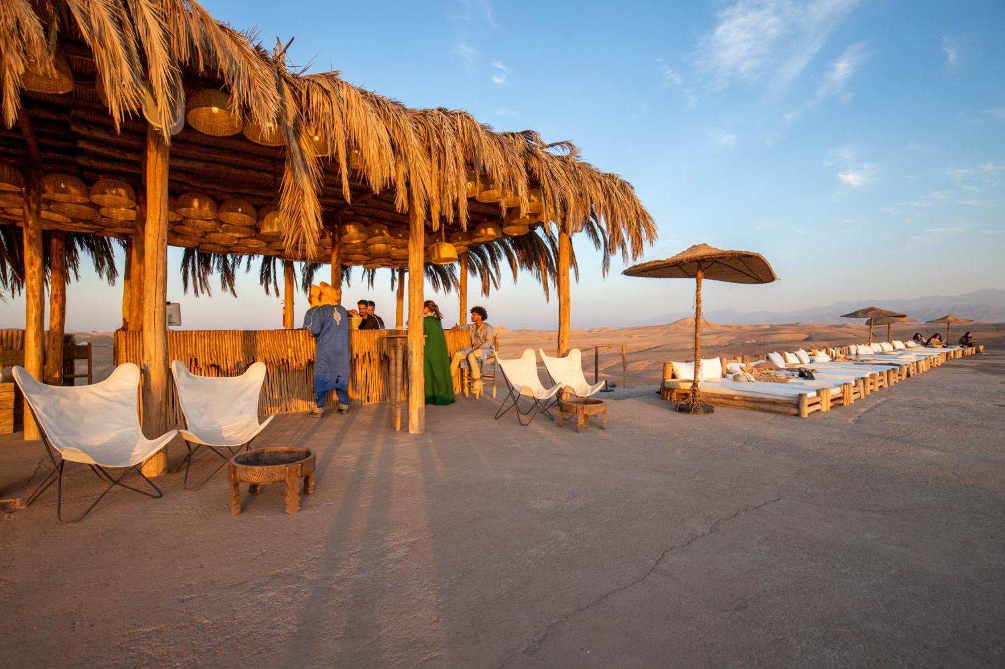 Alkamar Camp Agafay Hotell El Karia Exteriör bild
