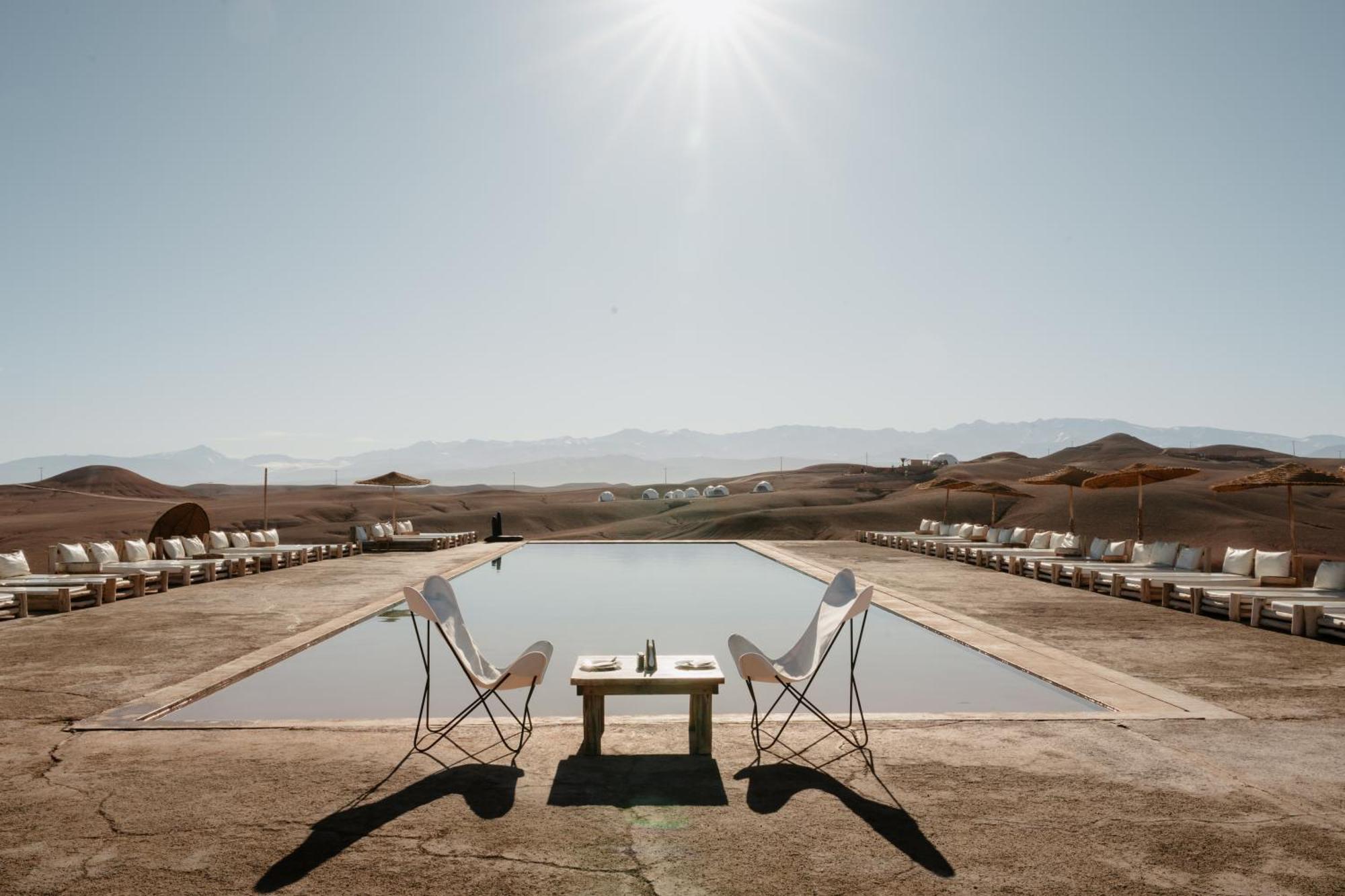 Alkamar Camp Agafay Hotell El Karia Exteriör bild