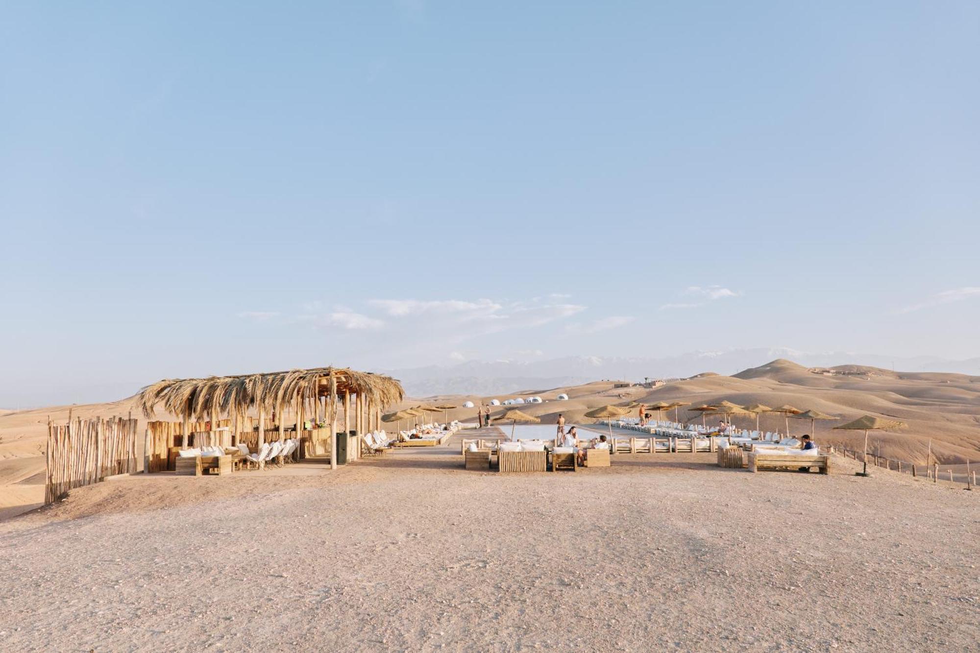 Alkamar Camp Agafay Hotell El Karia Exteriör bild