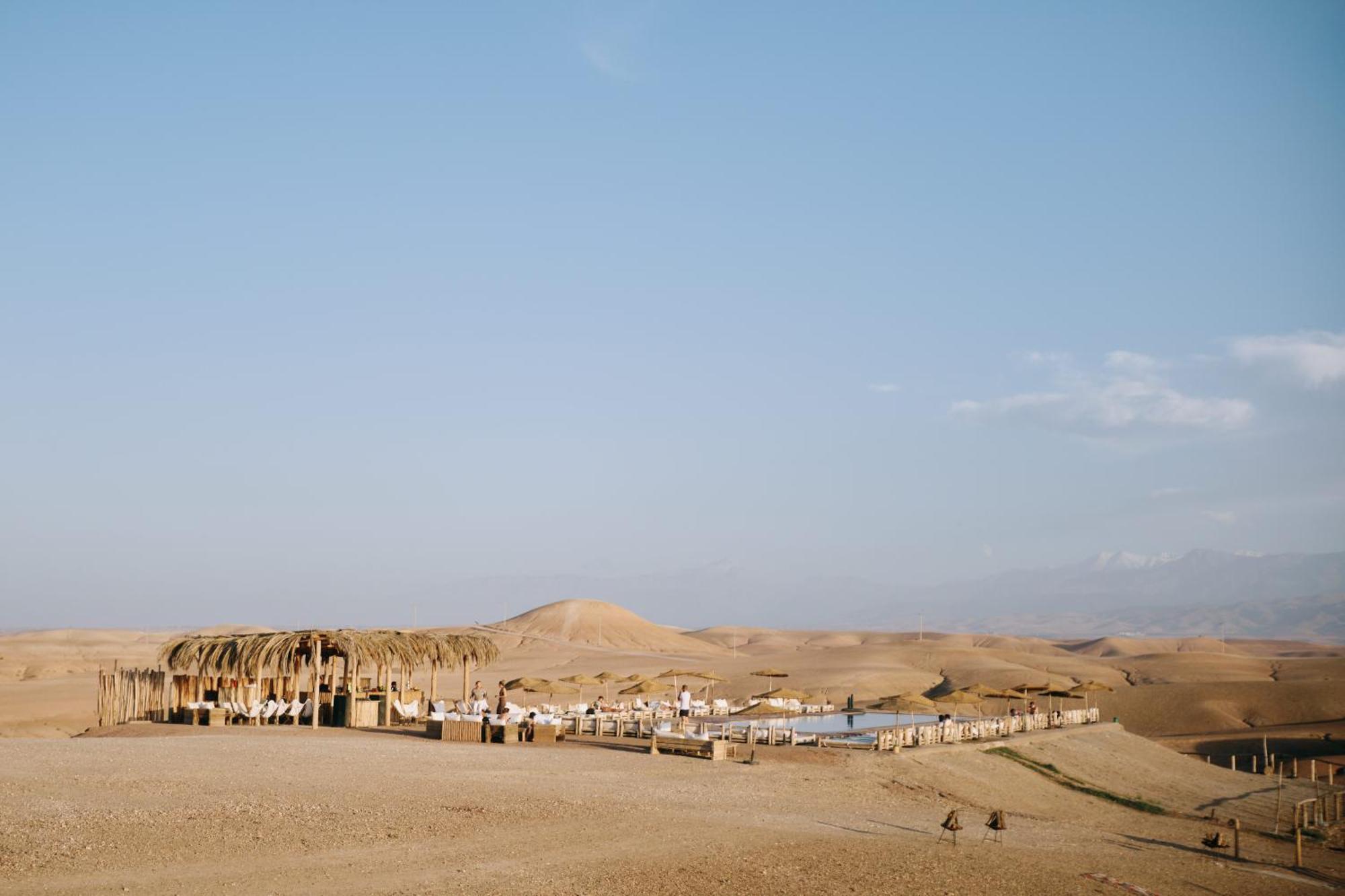 Alkamar Camp Agafay Hotell El Karia Exteriör bild